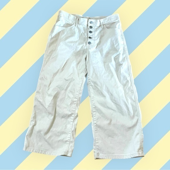 Levi's Denim - Levi’s Stress Mild High Crop Wide Leg Jeans Size 32